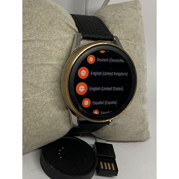 Fossil Gen 3 FTW7001 Brown Leather Digital Dial Genuine Smart Watch ZA428 - Picture 4 of 12
